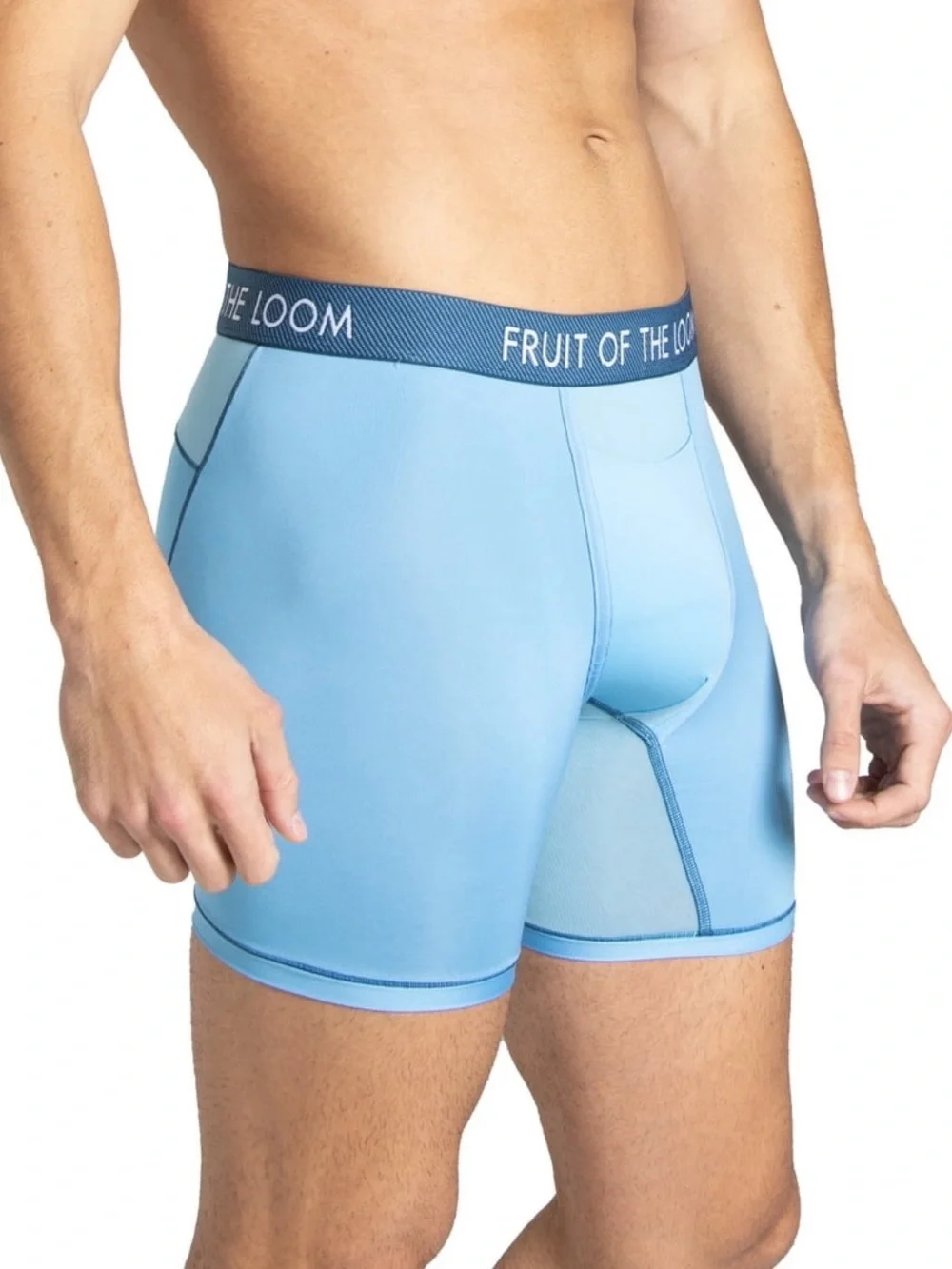 Fruit of the Loom Men’s 3-Pack 360 Stretch Boxer Briefs Navy / blue/Royal Blue